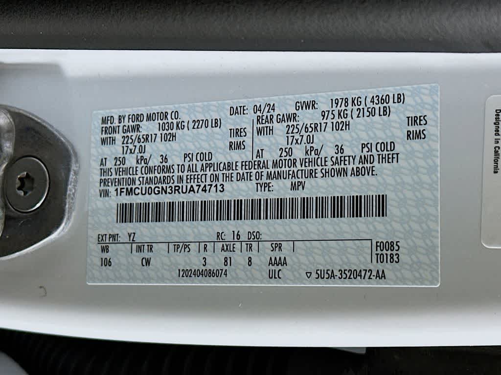 2024 Ford Escape Active