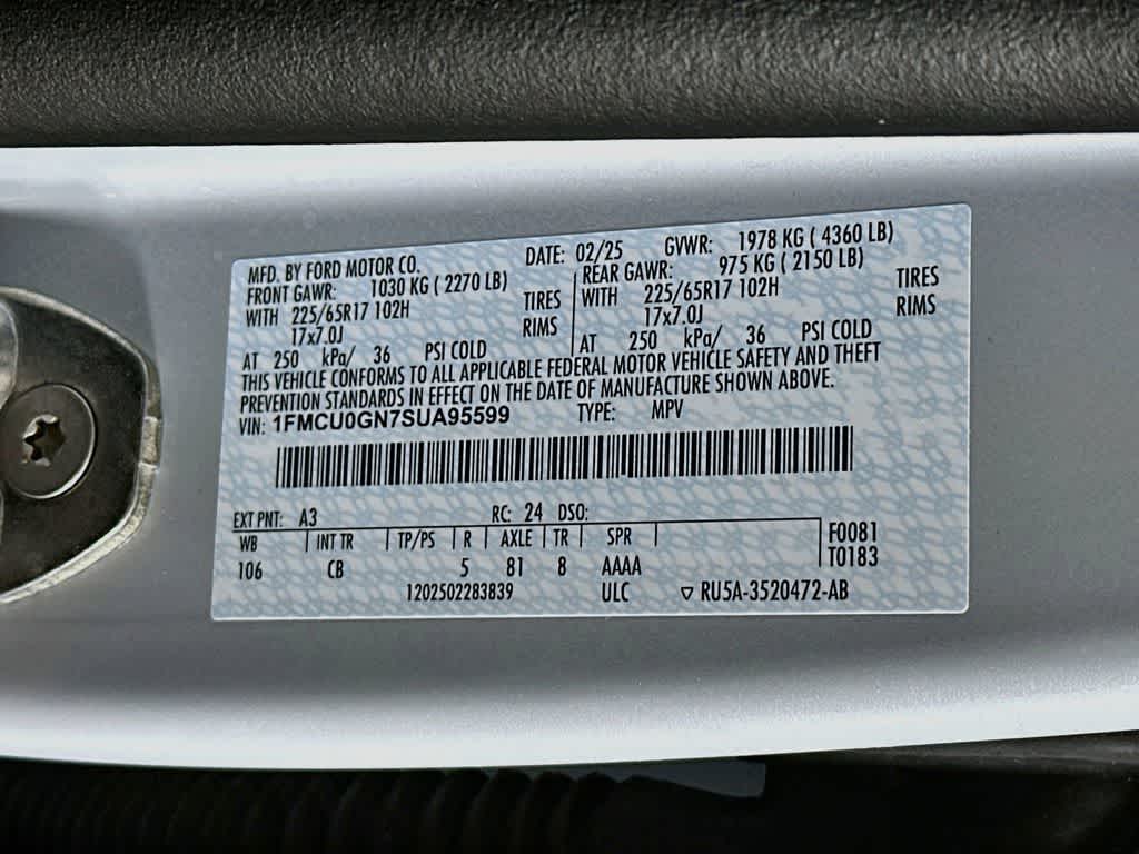 2025 Ford Escape Active