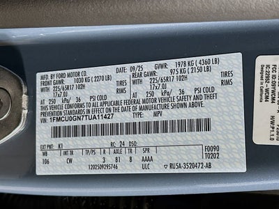 2026 Ford Escape Active