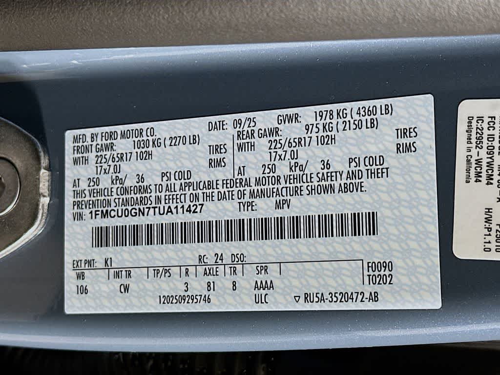 2026 Ford Escape Active