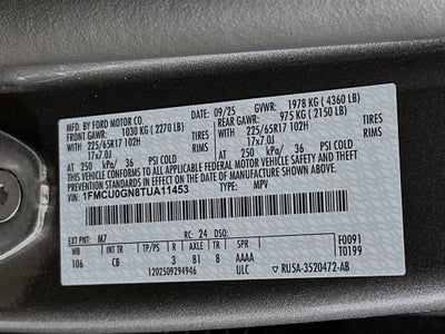 2026 Ford Escape Active