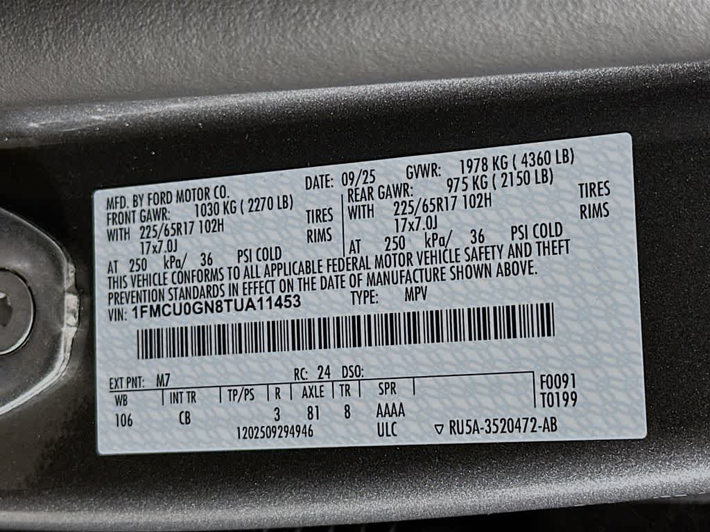 2026 Ford Escape Active