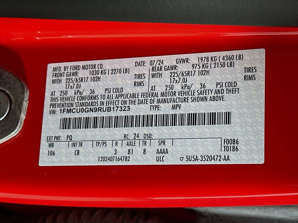 2024 Ford Escape Active