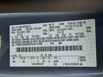 2026 Ford Escape Active