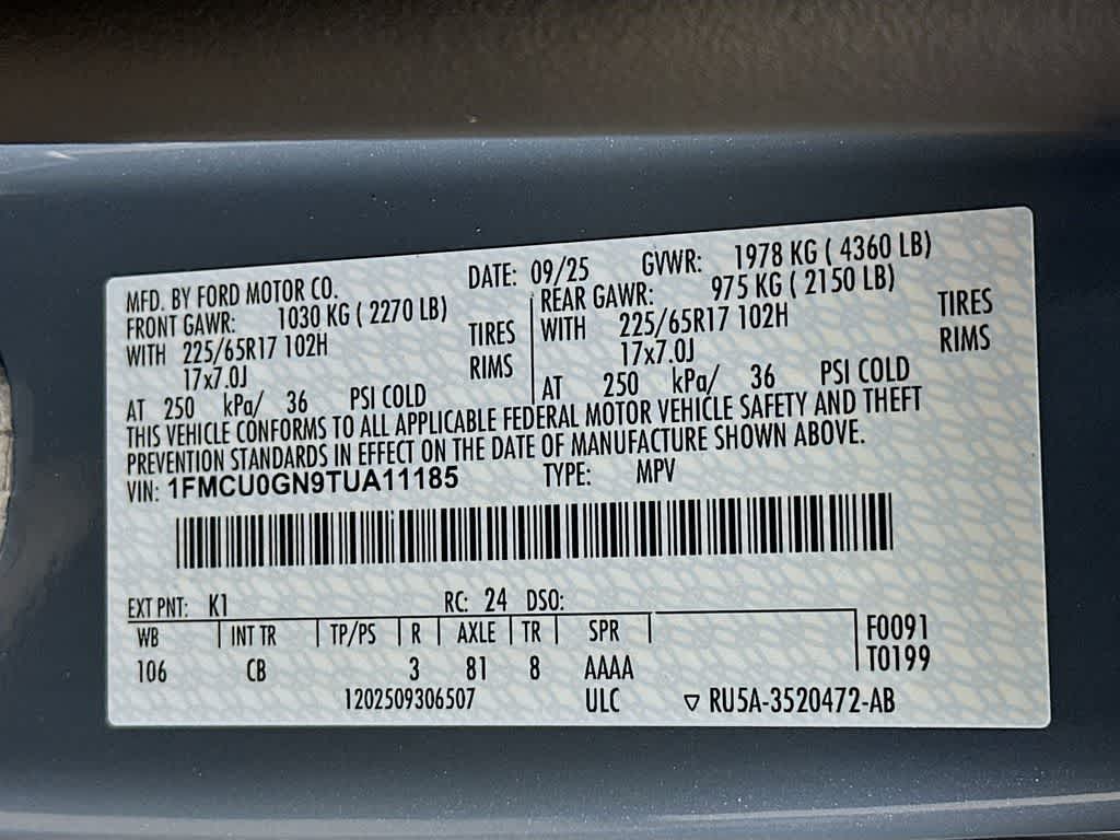 2026 Ford Escape Active