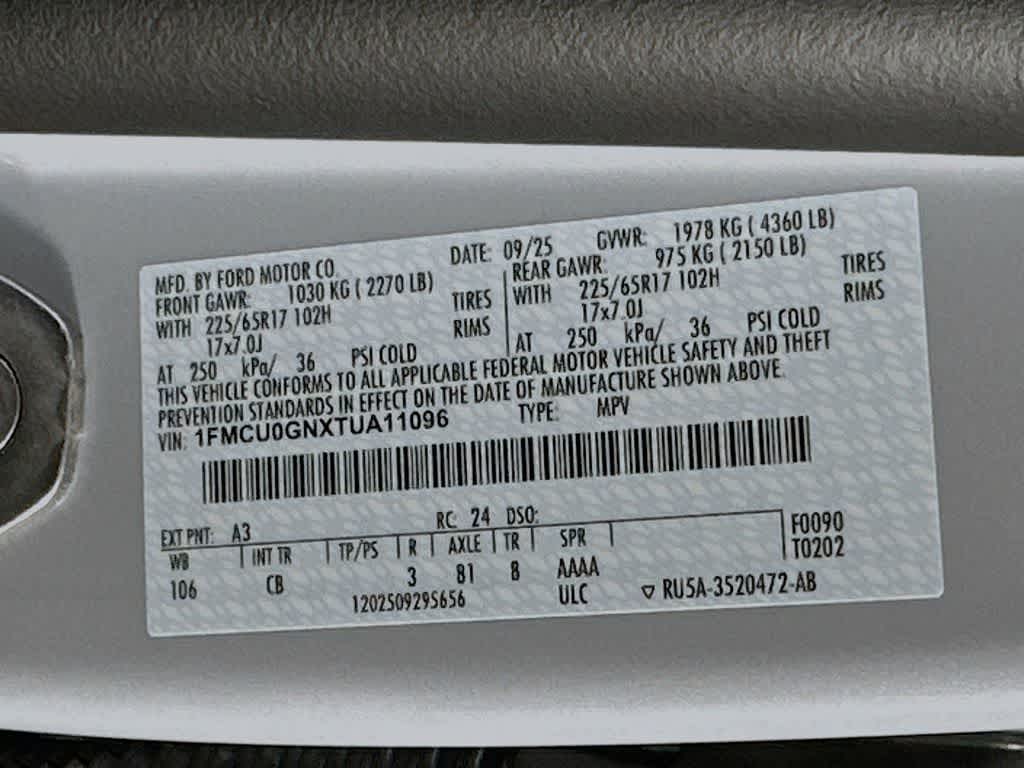 2026 Ford Escape Active