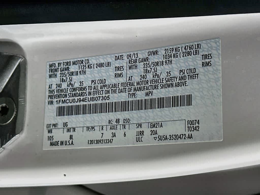 2014 Ford Escape Titanium