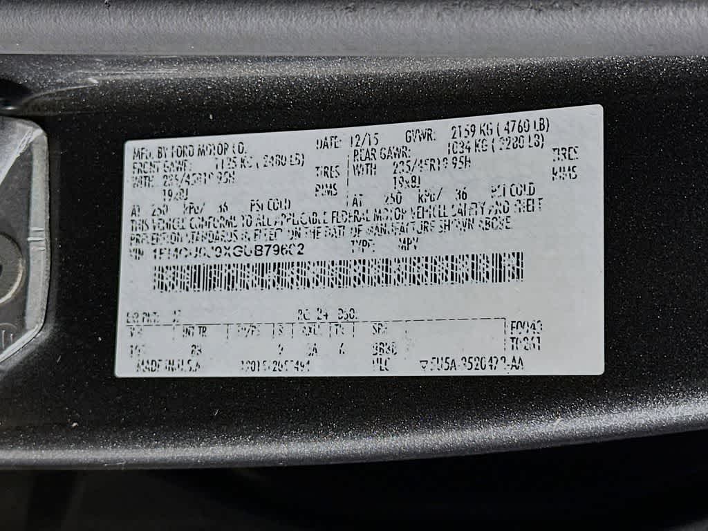 2016 Ford Escape Titanium