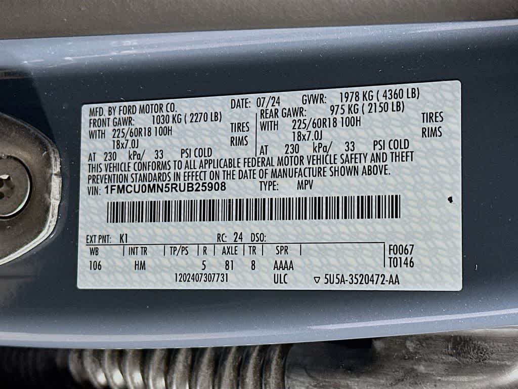 2024 Ford Escape ST-Line