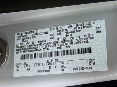 2026 Ford Escape ST-Line