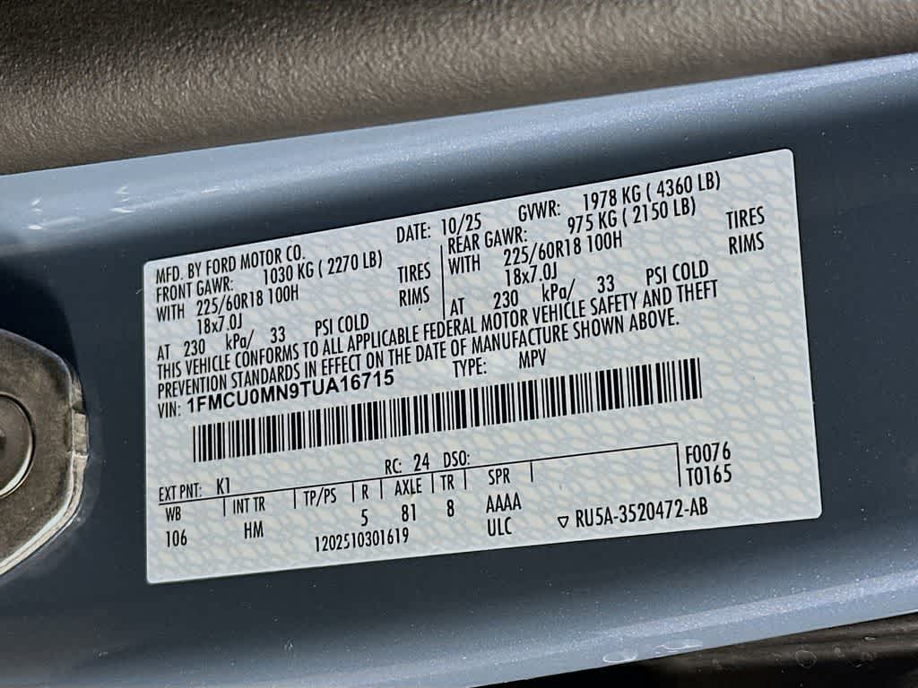 2026 Ford Escape ST-Line