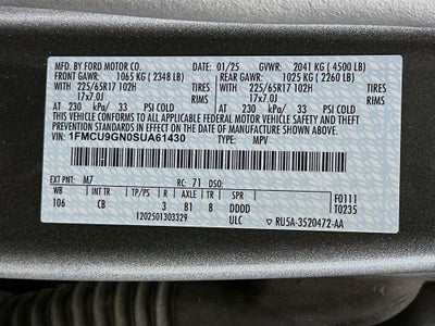 2025 Ford Escape Active