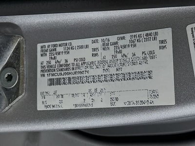 2017 Ford Escape Titanium