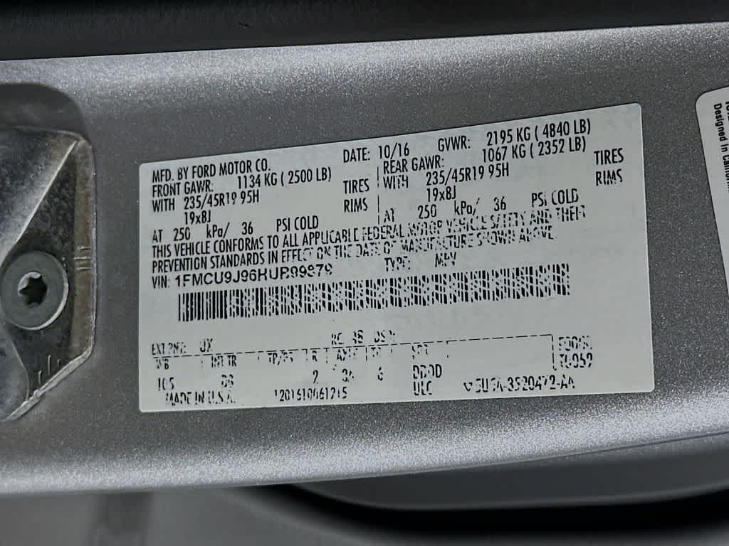2017 Ford Escape Titanium
