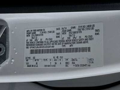 2014 Ford Escape Titanium