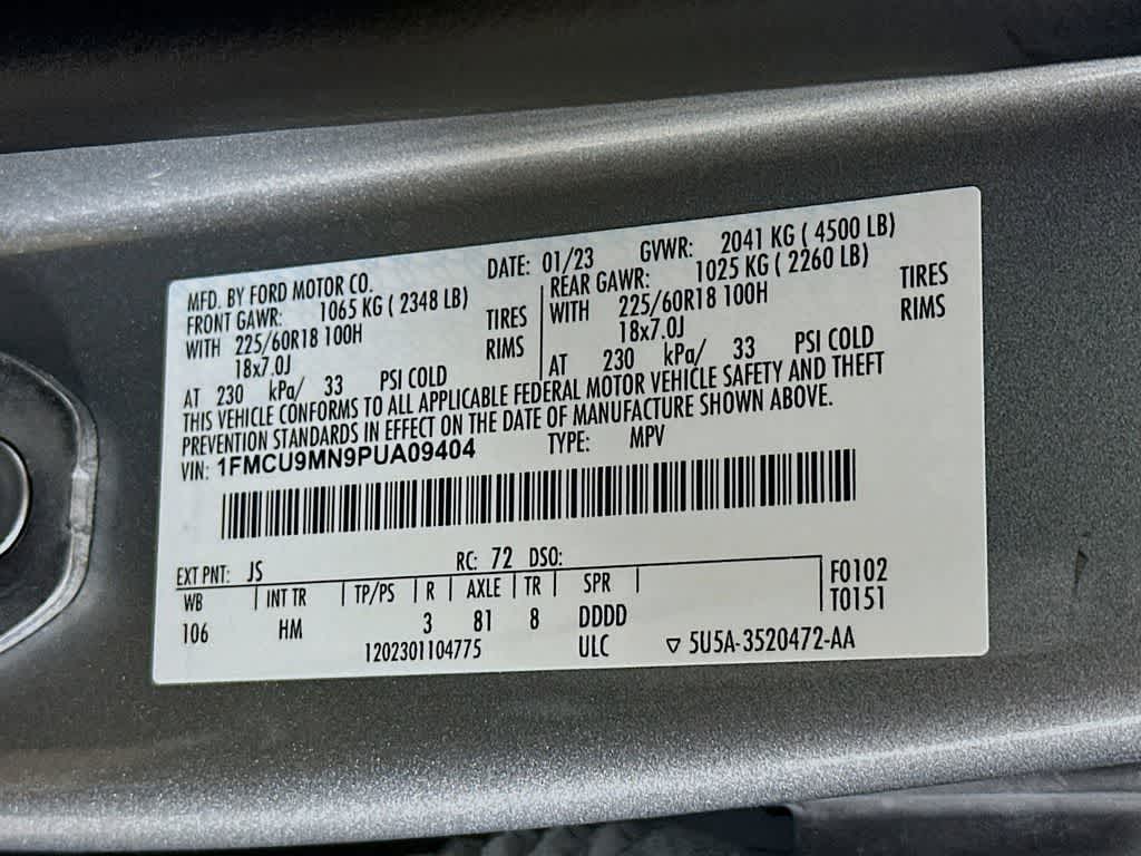 2023 Ford Escape ST-Line