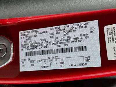 2026 Ford Escape ST-Line Select