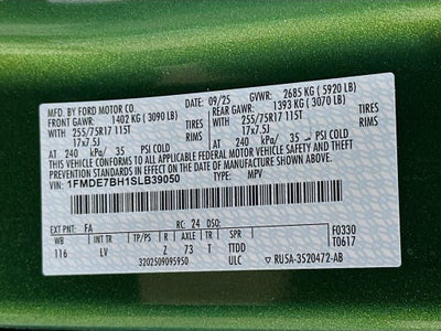 2025 Ford Bronco Big Bend