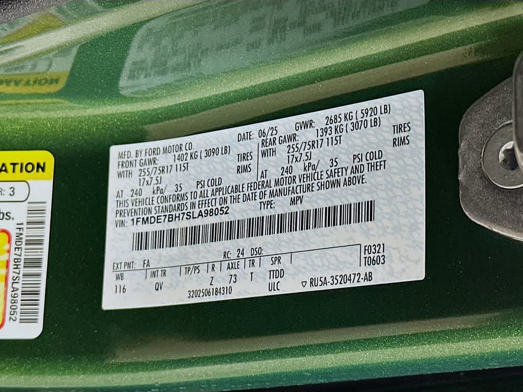 2025 Ford Bronco Big Bend