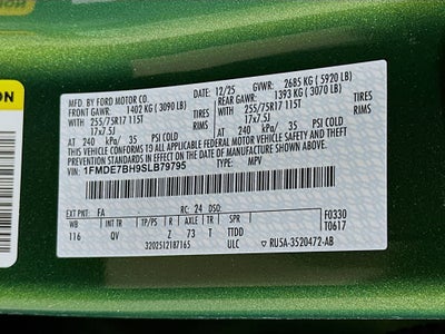 2025 Ford Bronco Big Bend