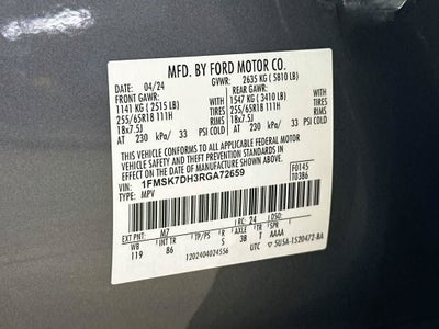 2024 Ford Explorer XLT
