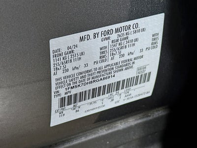 2024 Ford Explorer XLT