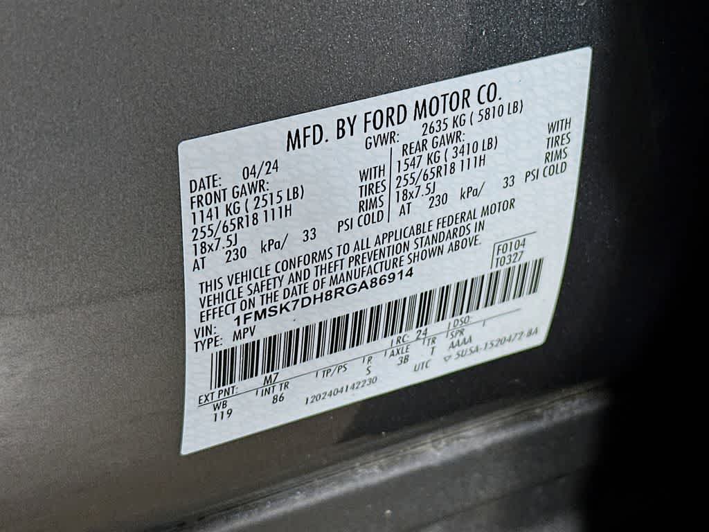 2024 Ford Explorer XLT