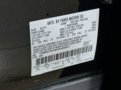 2023 Ford Explorer ST-Line