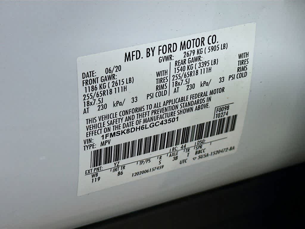 2020 Ford Explorer XLT