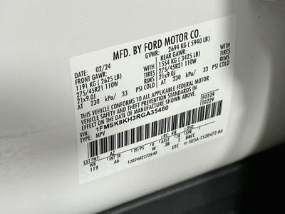 2024 Ford Explorer ST-Line
