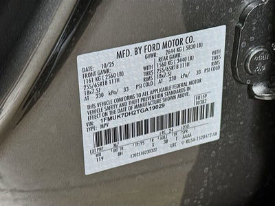 2026 Ford Explorer Active w/100A Pkg