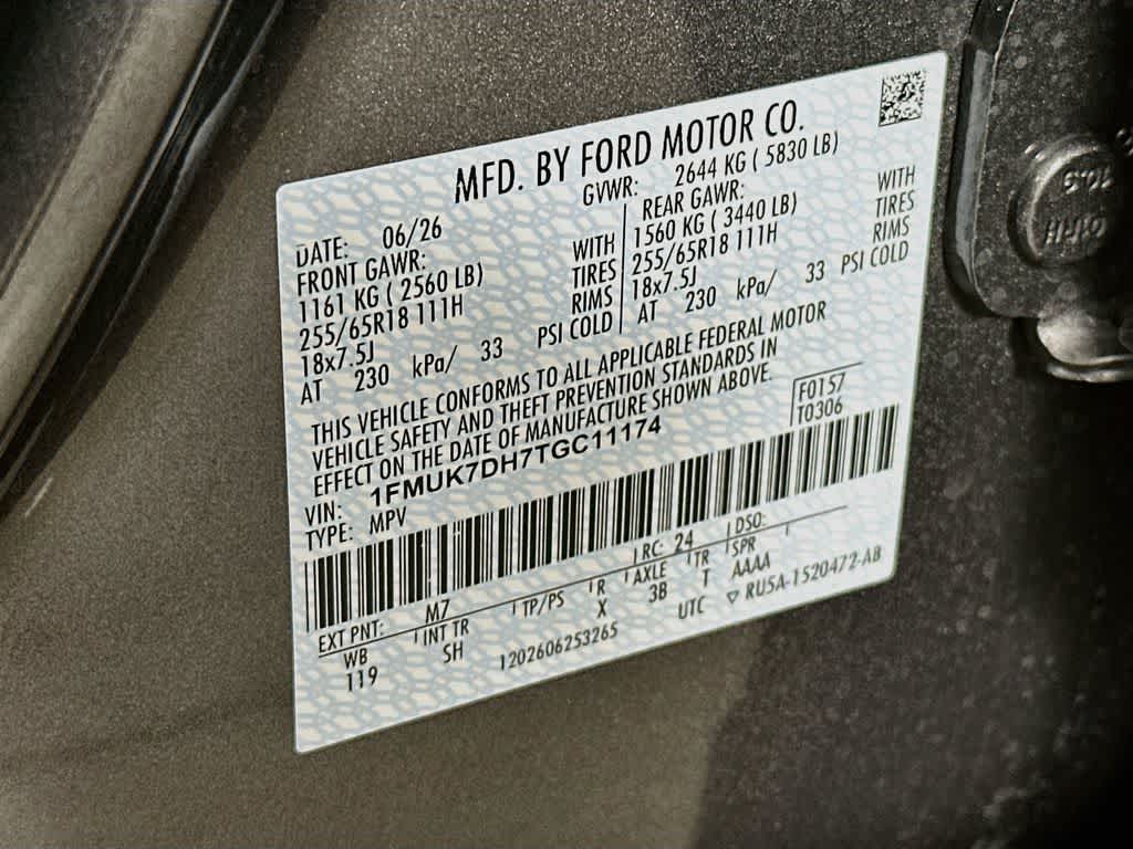 2026 Ford Explorer Active w/200A Pkg