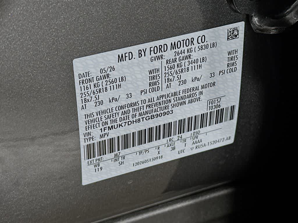 2026 Ford Explorer Active w/200A Pkg