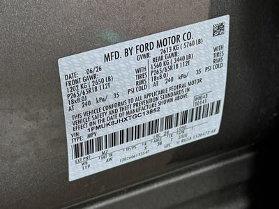 2026 Ford Explorer Tremor