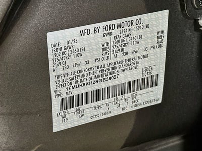 2025 Ford Explorer ST-Line