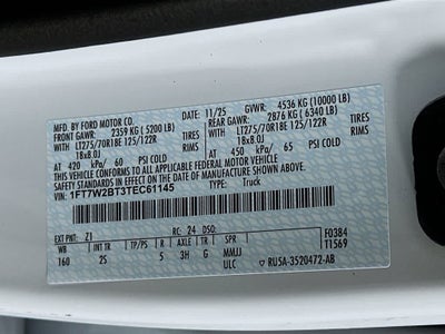 2026 Ford Super Duty F-250 SRW F-250® XLT