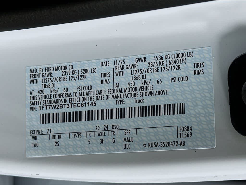 2026 Ford Super Duty F-250 SRW F-250® XLT