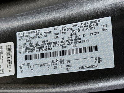 2026 Ford Super Duty F-250 SRW F-250® XLT