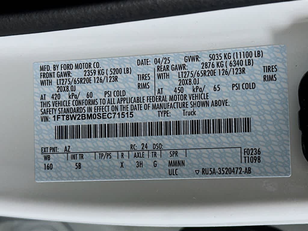 2025 Ford Super Duty F-250 SRW LARIAT