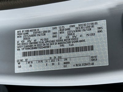 2026 Ford Super Duty F-250 SRW Platinum