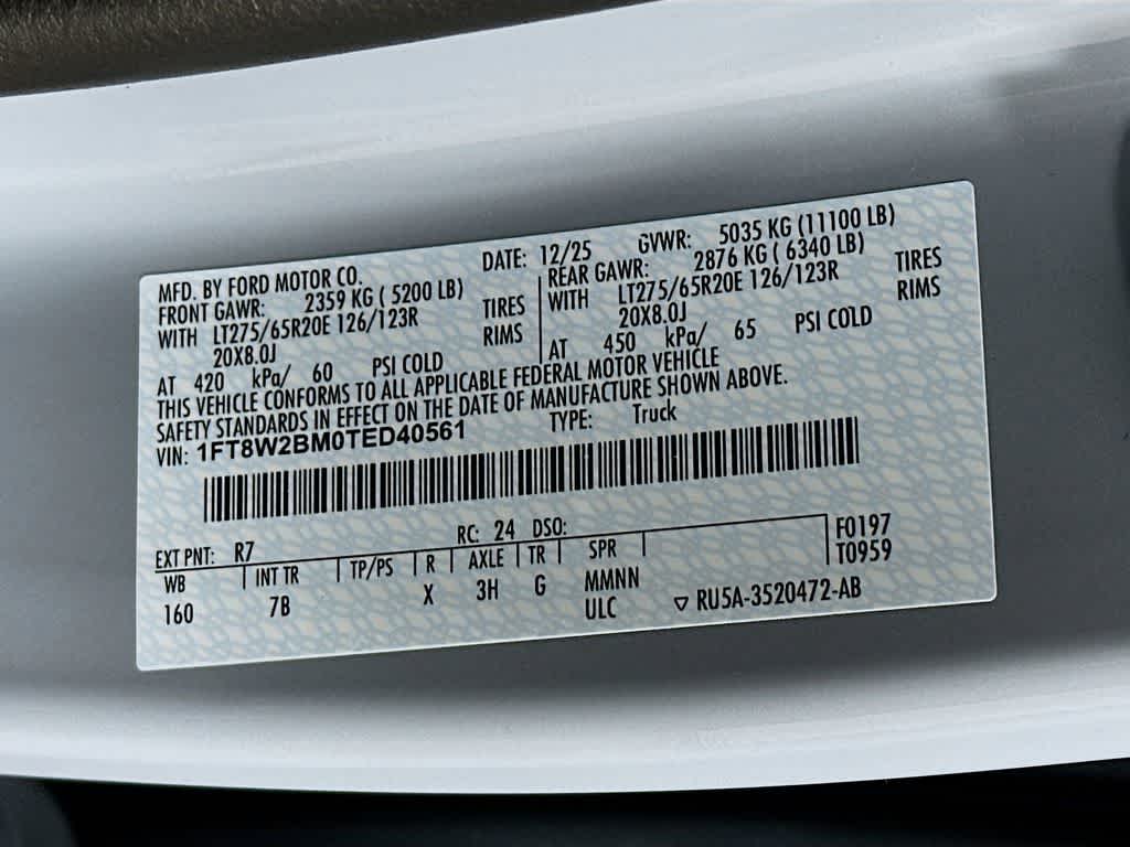 2026 Ford Super Duty F-250 SRW Platinum