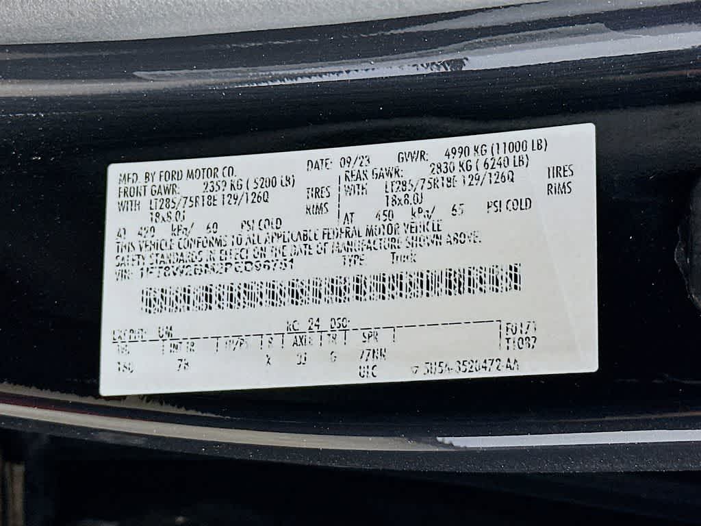 2023 Ford Super Duty F-250 SRW Platinum