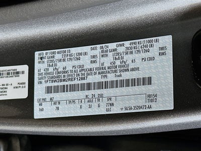 2024 Ford Super Duty F-250 SRW Platinum