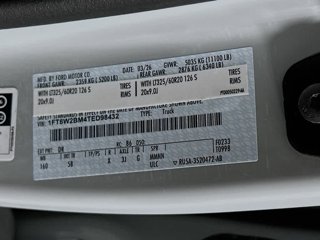 2026 Ford Super Duty F-250 SRW LARIAT