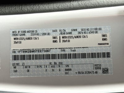 2026 Ford Super Duty F-250 SRW LARIAT