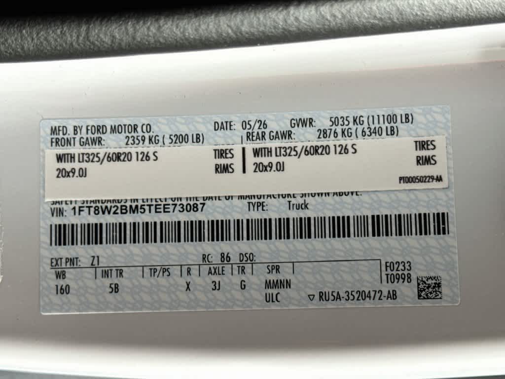 2026 Ford Super Duty F-250 SRW LARIAT