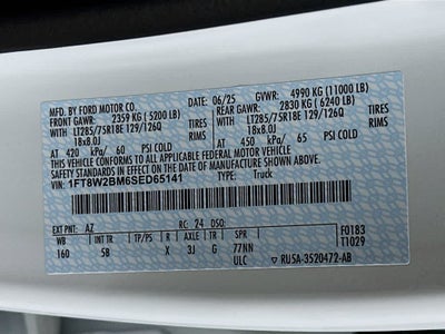 2025 Ford Super Duty F-250 SRW LARIAT