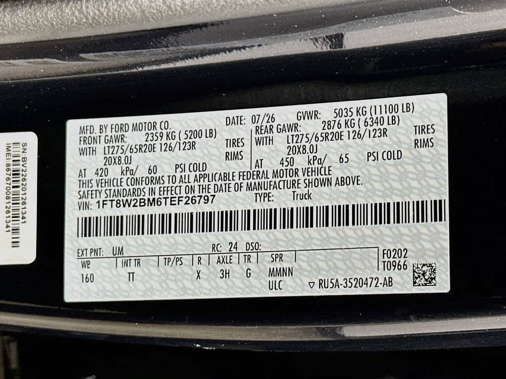 2026 Ford Super Duty F-250 SRW Platinum