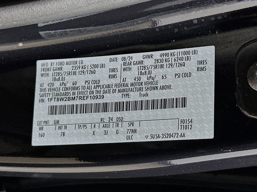 2024 Ford Super Duty F-250 SRW Platinum