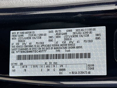 2026 Ford Super Duty F-250 SRW Platinum